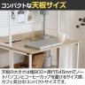マルチフォールディングデスク ゼファー ワークデスク ホームオフィス 木目天板 幅800×奥行570×高さ1360mm-12