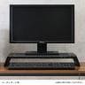 LED付きモニタースタンド Stealth(ステルス) ディスプレイスタンド モニター台 パソコン台 パソコンラック 机上ラック 幅550×奥行200×高さ80mm-2