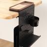 [オプション]COFOサイドホルダー デスクアクセサリー 机下収納 小物 ツールスタンド カップホルダー ゲームコントローラーホルダー 木製トレー COFO Desk Side Holder CD-SHB/CD-SHW-5