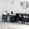 Garage(ガラージ) 53-1S54 | ファントーニ ME オフィスデスク デスク テレワーク おしゃれ 幅1400×奥行800×高さ620～820mm-2