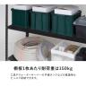 【抗菌加工】Garage(ガラージ) 日本製 軽量棚ABラック スチールラック 6段 収納棚 業務用 物品棚 倉庫 幅1512×奥行312×高さ1500mm AB-1153-6【SIAA】-6