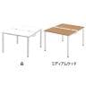 Multipurpose TABLE(マルチパーパステーブル) 幅1000mm フリーアドレスデスク 会議机 基本型/MP-1012SS-1