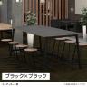 Garage(ガラージ) MRデスク フリーアドレスデスク ハイカウンターデスク フットバー 指紋レス 片面 配線切り欠き付き 幅2400×奥行600×高さ1000mm MR-2406SLHSHI-5