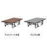Garage(ガラージ)×三英 会議用テーブル ミーティング ピンポンワークテーブル フォールディングタイプ 幅1525×奥行2740×高さ760mm PWFD1514 (卓球台 SAN-EI)-1
