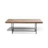 DUA LIVING TABLE ドゥアリビングテーブル 木製天板 ローテーブル センターテーブル 座卓 長方形 机 リビング 幅1150×奥行550×高さ415mm-2