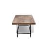 DUA LIVING TABLE ドゥアリビングテーブル 木製天板 ローテーブル センターテーブル 座卓 長方形 机 リビング 幅1150×奥行550×高さ415mm-3