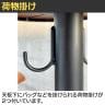 HAOK HIGH TABLE ハオクハイテーブル カフェテーブル 木製 ダイニングテーブル 丸型 屋外対応 天然木 ベランダ カフェ アウトドア 幅600×奥行600×高さ1050mm-8