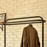 BELZE HANGER ベルゼハンガー コート掛け スチール ポールハンガー ハンガーラック 玄関収納 洋服掛け 荷物置き付き 幅964×奥行450×高さ1790mm-5