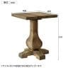 RACON SIDE TABLE ラコンサイドテーブル カフェテーブル サイドテーブル 正方形 スクエア 角型 休憩スペース 幅400×奥行400×高さ510mm-5