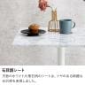2人用 ダイニングテーブルセット 3点 (幅600mm食卓テーブル×1・食卓椅子×2) カフェセット 正方形 コンパクト モダン 韓国インテリア おしゃれ-5