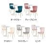 2人用 ダイニングテーブルセット 3点 (幅600mm 食卓テーブル×1・食卓椅子×2) カフェセット 円形 丸テーブル コンパクト モダン 韓国インテリア おしゃれ-1