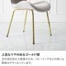 2人用 ダイニングテーブルセット 3点 (幅600mm 食卓テーブル×1・食卓椅子×2) カフェセット 円形 丸テーブル コンパクト モダン 韓国インテリア おしゃれ-15
