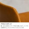 2人用 ダイニングテーブルセット 3点(幅600mm 食卓テーブル×1・食卓椅子×2) カフェセット モルタル調 正方形 コンパクト モダン 店舗 カフェ-12