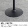 カフェテーブル 木製 円形 丸テーブル ダイニングテーブル 2人用 コンパクト 1人暮らし ラウンドテーブル 木目調 店舗 カフェ 幅600×奥行600×高さ700mm-12