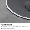 カフェテーブル 木製 円形 丸テーブル ダイニングテーブル 2人用 コンパクト 1人暮らし ラウンドテーブル 木目調 店舗 カフェ 幅600×奥行600×高さ700mm-14