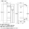 2人用 ロッカー 更衣用ロッカー スチールロッカー 鍵付き ダイヤル錠 RELASH 幅700×奥行515×高さ1790mm【国産】【完成品】/RLK-TTD270-10
