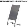 ポスタースタンド A1サイズ キャスター付き YS-G6 幅660×奥行450×高さ1130mm