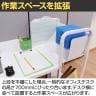 スチールラック 平棚傾斜棚自在 2段 YS-K22 幅580×奥行380×高さ960mm-9