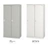 2人用 ワイド スチールロッカー 業務用 SLタイプ 余裕の収納力 シリンダー錠 幅900×奥行515×高さ1790mm オフィスロッカー 下駄箱 シューズロッカー-1