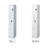 ツインクスロッカー 業務用 2人用 1連2人用 スペース有効活用 コンパクト シリンダー錠 幅300×奥行515×高さ1800mm オフィスロッカー 更衣ロッカー-1