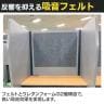 【追加/増設用】パーソナルフリーアドレスデスク 幅1200 連結 対面 吸音フェルト 表面メラミン樹脂化粧板 集中ブース PFD-1215TJ 幅1200×奥行1825×高さ1500mm-3