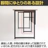 【追加/増連用】市場 フリーオフィスデスク コネクト 連結タイプ 幅1200×奥行600×高さ720mm 木製デスク パソコンデスク-11