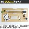 シンプルデスク 引出し付き 配線切欠き 木製デスク 在宅勤務 テレワーク おしゃれ パソコンデスク 書斎机 幅1200×奥行600×高さ725mm-12