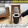 市場 ラシック サイドテーブル 天然木 コンパクト 円形 丸型 木製 ナイトテーブル ハイタイプ 幅405×奥行415×高さ590mm-12