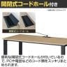 ABW 片面デスク ワークデスク オフィスデスク 4連セット 壁面/単独使用可能 選べる天板×選べるスチール脚 幅5600×奥行600×高さ720mm-6