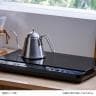 2口IHコンロ ブラック IHK-WT41-B IHクッキングヒーター 火力6段階 タイマー付き 揚げ物モード 湯わかしモード 調理家電 コンパクト デッドスペース-1