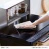 2口IHコンロ脚付き ブラック IHK-WT41S-B IHクッキングヒーター 火力6段階 タイマー付き 揚げ物モード 湯わかしモード 調理家電 コンパクト デッドスペース-2