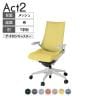 ITOKI オフィスチェア アクト2 樹脂脚 T型肘 ナイロンキャスター 事務椅子 デスクチェア 座:再生ポリエステル GN