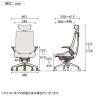 ITOKI オフィスチェア アクト2 クロス ヘッドレスト 樹脂脚 T型肘 ランバーサポート ナイロンキャスター 事務椅子 背:抗ウイルスメッシュ T1-18