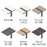 【追加/増設用】ITOKI(イトーキ) アフィーノ ワークベンチ 両面タイプ アルミ塗装脚 会議机 メラミン化粧板 幅1200×奥行1400×高さ720mm 日本製-1