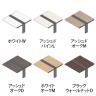 【追加/増設用】ITOKI(イトーキ) アフィーノ ワークベンチ 両面タイプ アルミ塗装脚 会議机 メラミン化粧板 幅1500×奥行1400×高さ720mm 日本製-1
