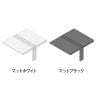 【追加/増設用】ITOKI(イトーキ) アフィーノ ワークベンチ 両面タイプ 木製脚 会議机 アクリル化粧板 幅1500×奥行1600×高さ720mm 日本製-1