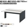 【本体】ITOKI(イトーキ) INTERLINK R インターリンクRパネル脚・両面タイプスタートセット フリーアドレスデスク 幅1600×奥行1200×高さ720mm CLR-162SES