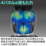 HINOMI エルゴノミクスチェア X2 Pro 4パネル背もたれ レッグレスト付き 3Dランバーサポート フレキシブル二軸アームレスト 調整式ヘッドレスト 143度 リクライニング&オットマン 幅730×奥行730×高さ1065～1415 座面高さ465～585mm-7