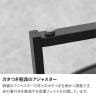 円形 ネストテーブル 大理石調 2点セット MATEL モダン 丸テーブル メラミン メラミナイト ローテーブル おしゃれ 白 黒 (幅400mm サイドテーブル×1 幅800mm リビングテーブル×1)-12