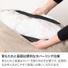 幅1840mm 2.5人掛け カウチソファ セット 組み合わせ自由 MODULIA 肘掛けテーブル付き オットマン付き 撥水 モダン リビングソファ おしゃれ モジュールソファ 黒 ベージュ ルンバブル-16