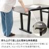 4人用 伸長式 ダイニングテーブルセット 4点 NOAS メラミン テーブル 伸縮 大理石調 モダン ダイニングチェア おしゃれ (幅900mm 1200mm 食卓テーブル×1 回転椅子×2 ダイニングベンチ×1)-7