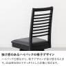 【2脚セット】回転 ダイニングチェア NOAS 肘なし PVC 合皮 椅子 回転式 チェア リビングチェア 食卓椅子 おしゃれ デザインチェア モダン 黒 ブラック ブラウン-9