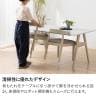 【2脚セット】ダイニングチェア Vais コンパクト 椅子 布張り 北欧モダン チェア ハーフアームチェア 肘付き 食卓椅子 おしゃれ グレー ブルー オレンジ ルンバブル-14