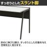 ワークデスク 基本セット フリーアドレスデスク ミーティングデスク 会議テーブル 選べる天板/フレーム 拡張性 幅1200×奥行700×高さ720mm-6