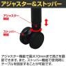【抗菌加工】抗ウイルスフォールディングテーブル 会議テーブル 天板跳ね上げ式 平行スタッキング アジャスト機能付きキャスター 幅1500×奥行600×高さ720mm【SIAA】-7