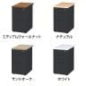 LDCデスク 脇机 サイドキャビネット オフィスデスク 事務机 3段 幅400×奥行700×高さ700mm LDC-WD3B 鍵付き ダブルサスペンションレール ブラックフレーム-1