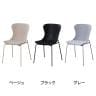【2脚セット】シエルナ Shellna チェア 会議用椅子 ミーティングチェア オフィスチェア カフェチェア ダイニングチェア 座クッション 4本脚 SEL-C オフィス 在宅-1