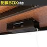 【抗菌加工】大型テーブル 会議テーブル 台形脚 配線ボックス 幅5400×奥行1200×高さ720mm ミーティングテーブル 作業台 OBT-ET-5412B-GD-BX 国産【SIAA】-6