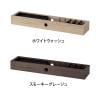 [オプション]コイズミ GENTLER ジェントラー デスクシェルフ用ガジェットボックス 収納 小物入れ 幅550×奥行123×高さ64mm-1