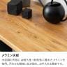キッチンカウンター AURA メラミン天板 引き出し キッチン収納 オープン収納 ゴミ箱 レンジ台 コンセント付き 食器棚 日本製 幅1800×奥行490×高さ870mm-5